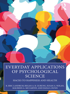 cover image of Everyday Applications of Psychological Science